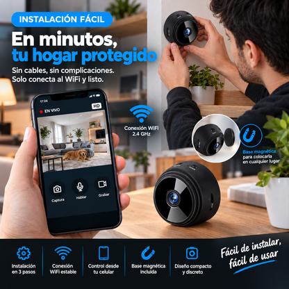 Mini Camara Espia De Seguridad