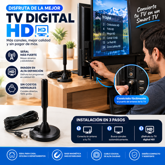 Antena Tv Digital Hd  ANTENA HD FULL TV