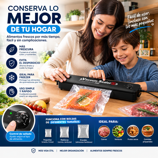 Vacunm Sealer™ - Selladora de Alimentos